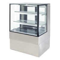 Airex Freestanding Refrigerated Square Food Display AXR.FDFSSQ.09 - 900mm wide