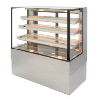 Airex Freestanding Heated Square Food Display AXH.FDFSSQ.09 - 1200mm Wide